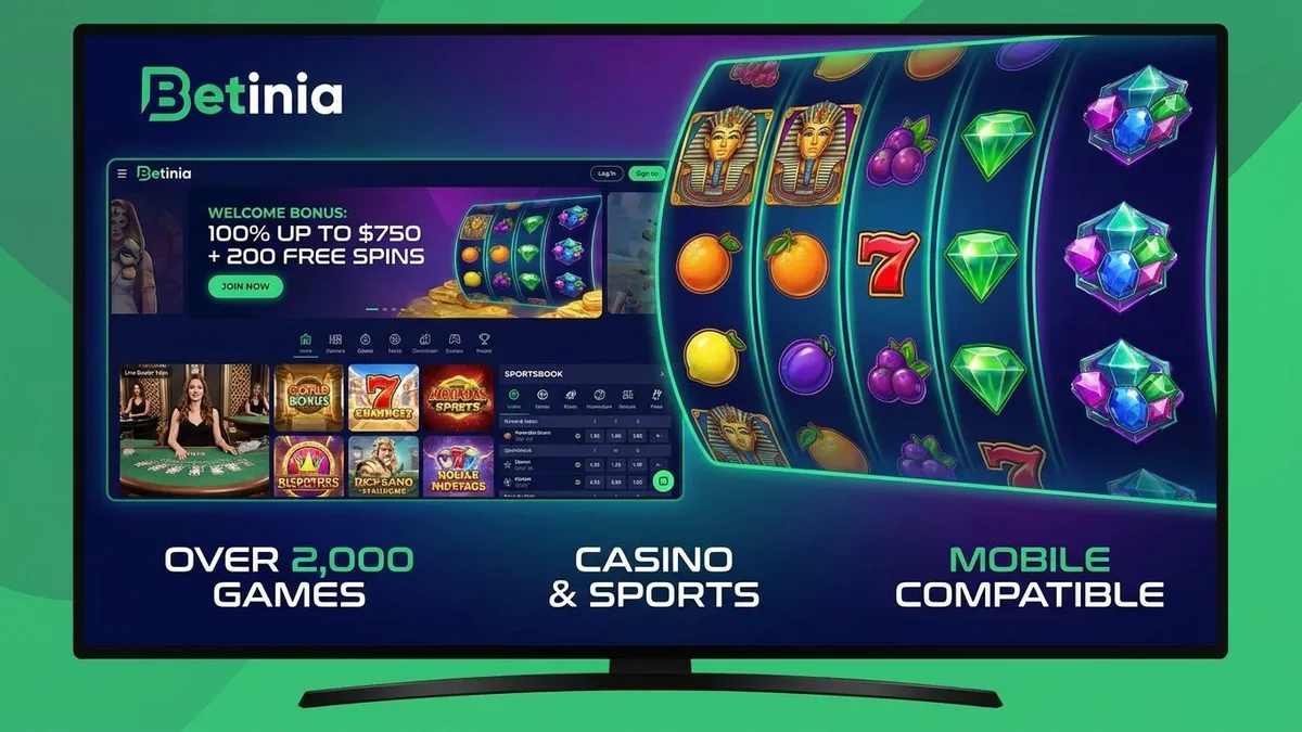 Casinospill hos Betinia